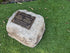 Memorial Rock Urn 2204 Large Double Natural Riversand