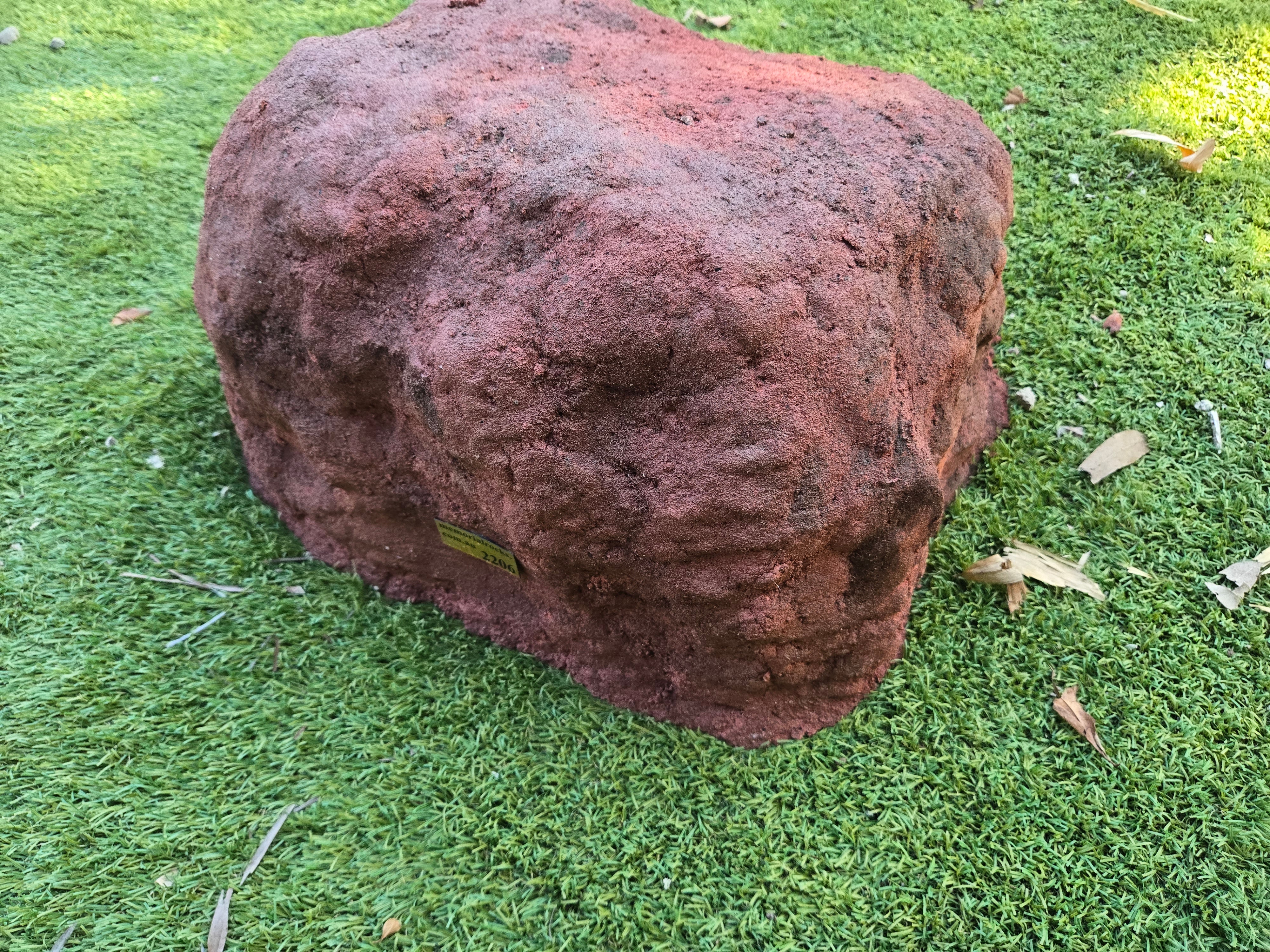Memorial Rock Urn 2206 Large Double Red