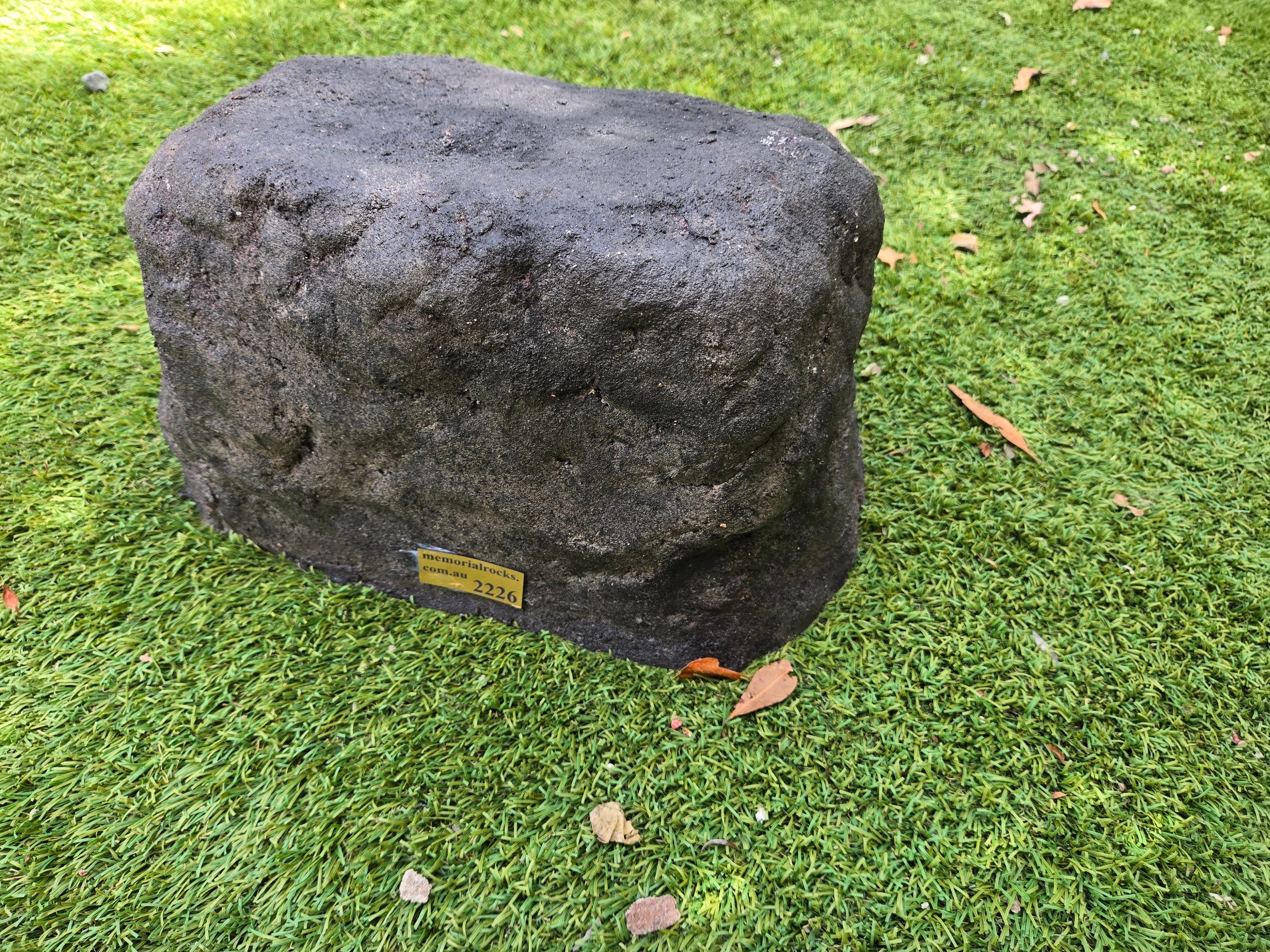 Memorial Rock Urn  2226 Regular Black