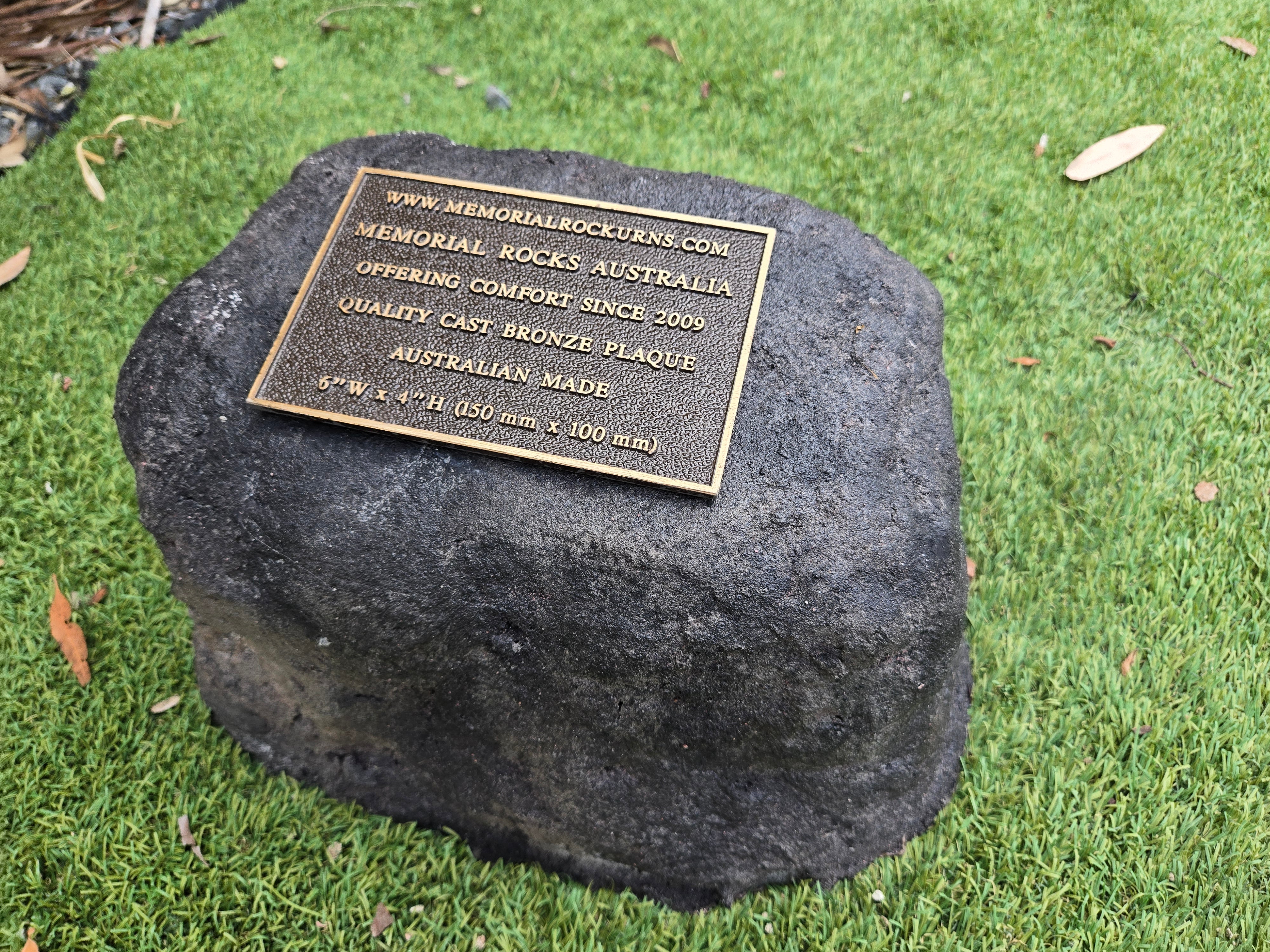 Memorial Rock Urn  2226 Regular Black