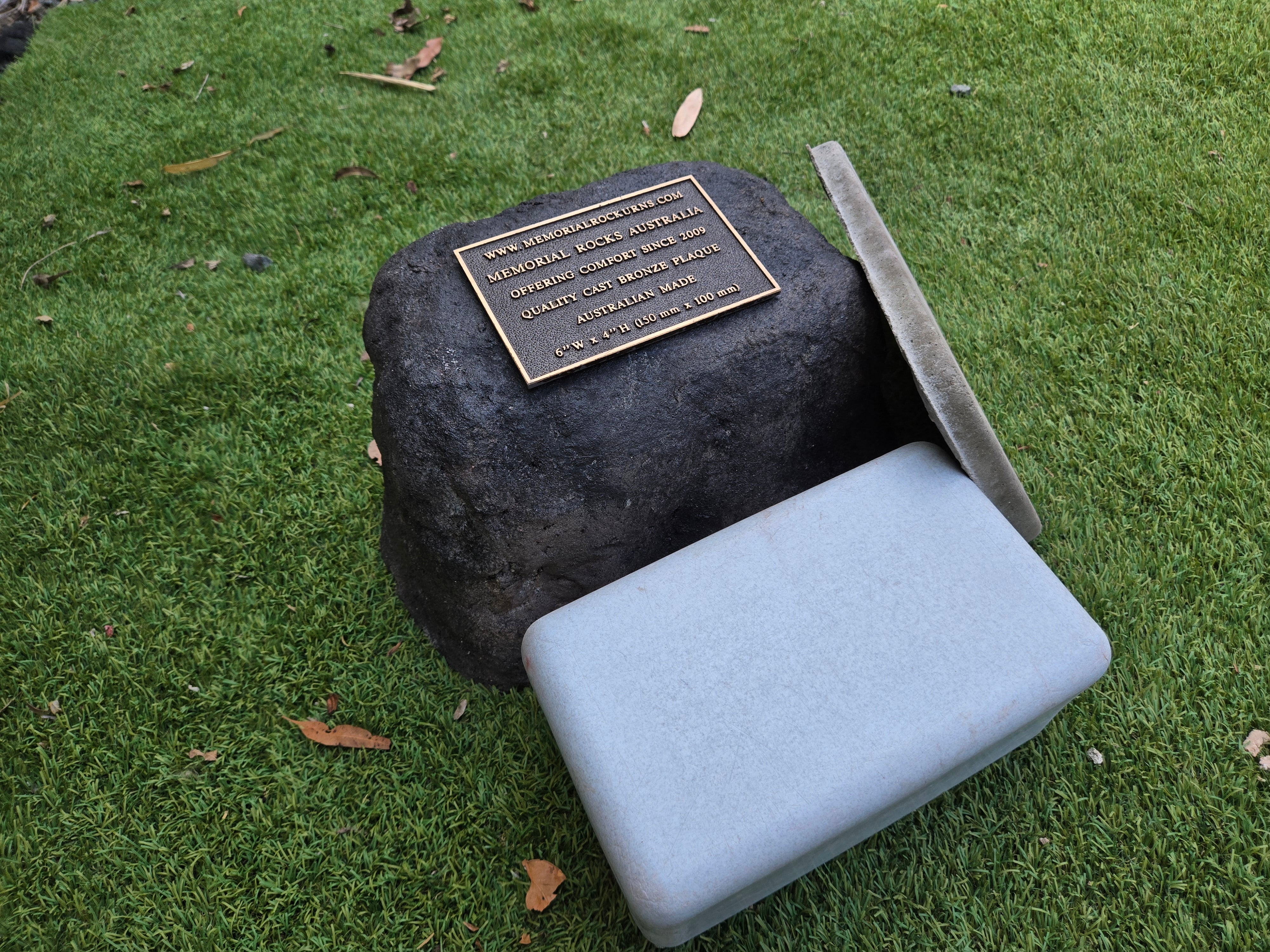 Memorial Rock Urn  2226 Regular Black
