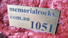 Discounted Memorial Rock Urn 1051 Medium Red