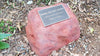 Memorial Rock Urn 1100 Large Single Red
