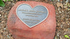 Memorial Rock Urn 1101 Large Single Red