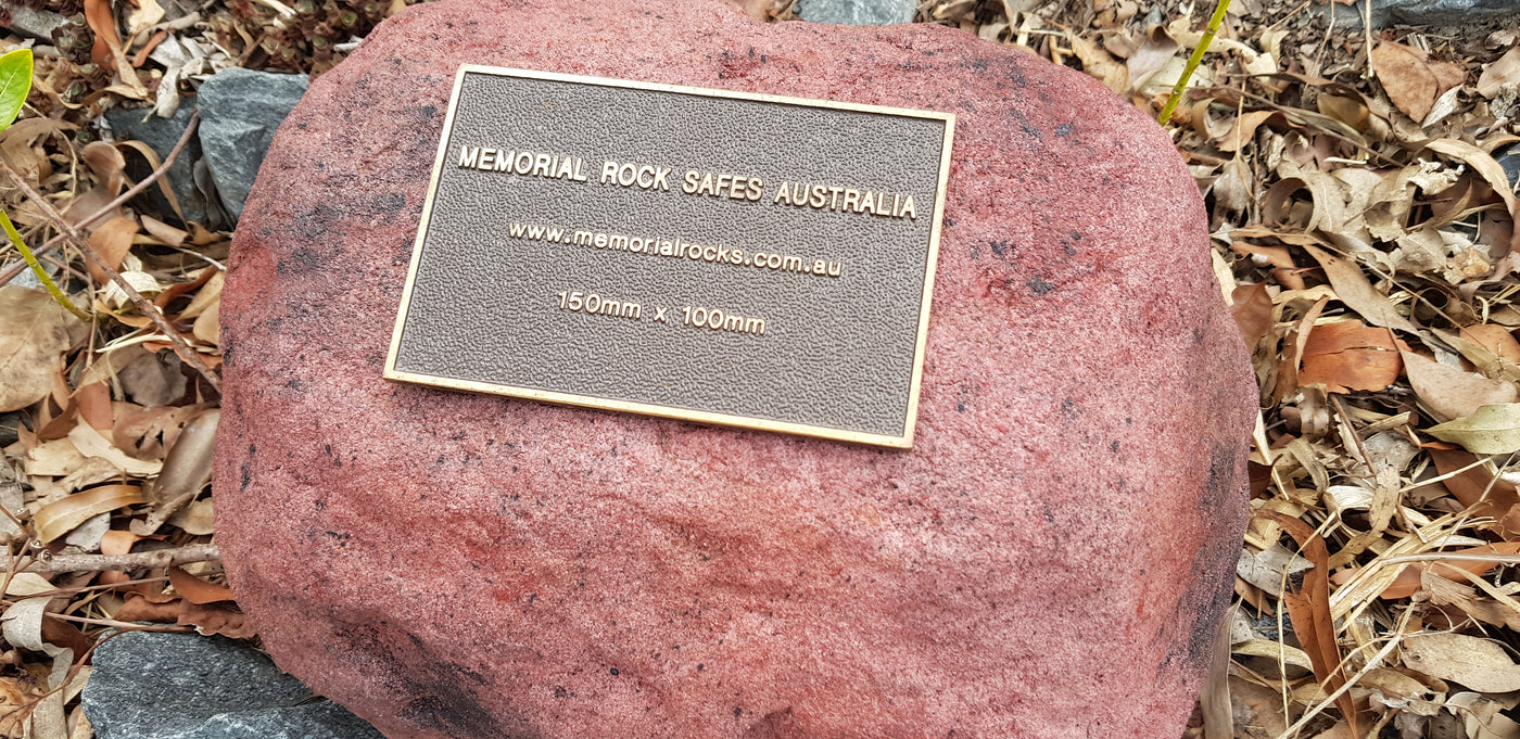 Outdoor urns for ashes Australia Memorial Rocks Australia