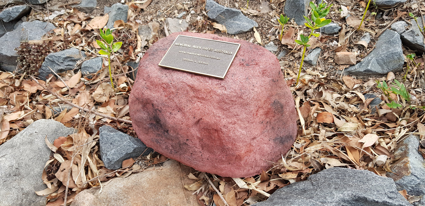 Outdoor urns for ashes Australia Memorial Rocks Australia