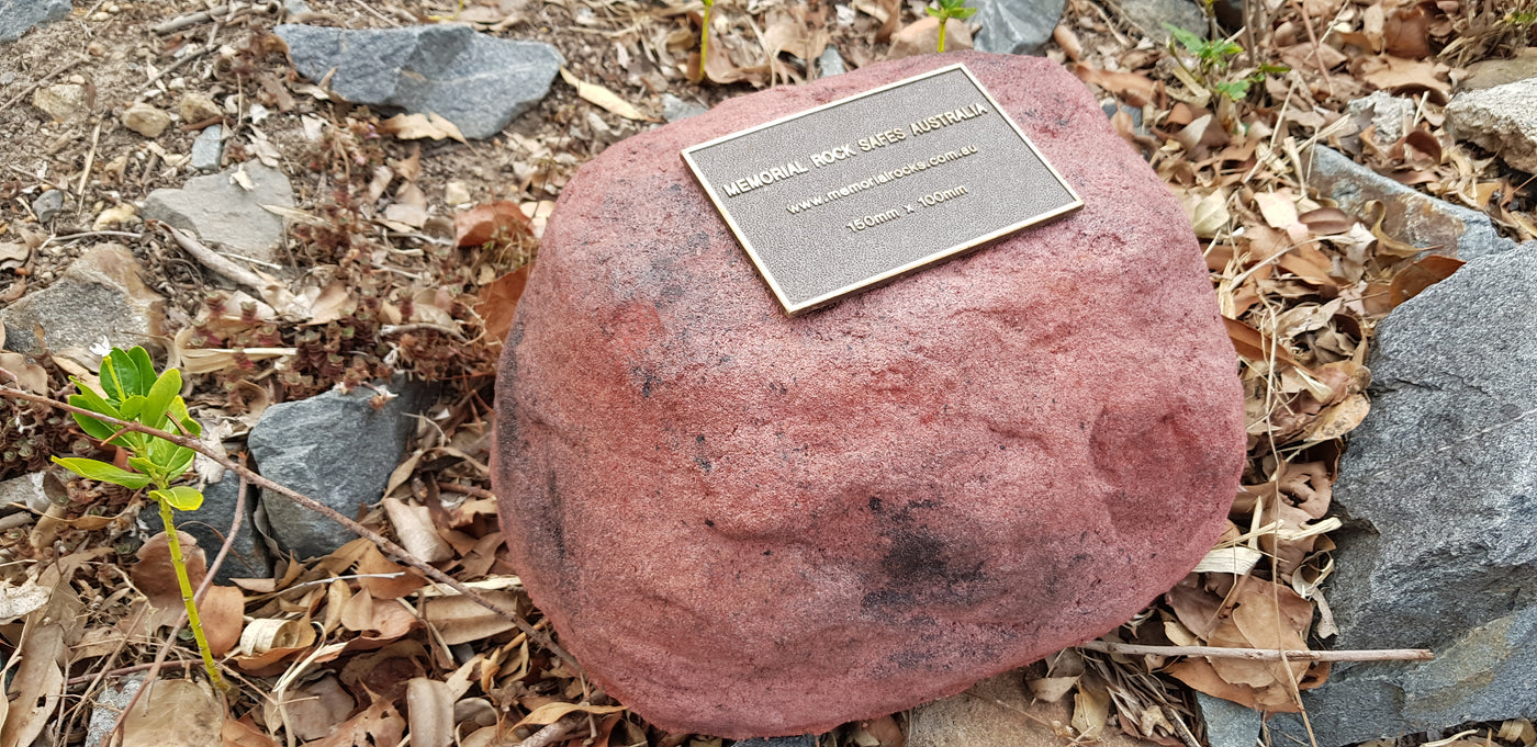 Outdoor urns for ashes Australia Memorial Rocks Australia