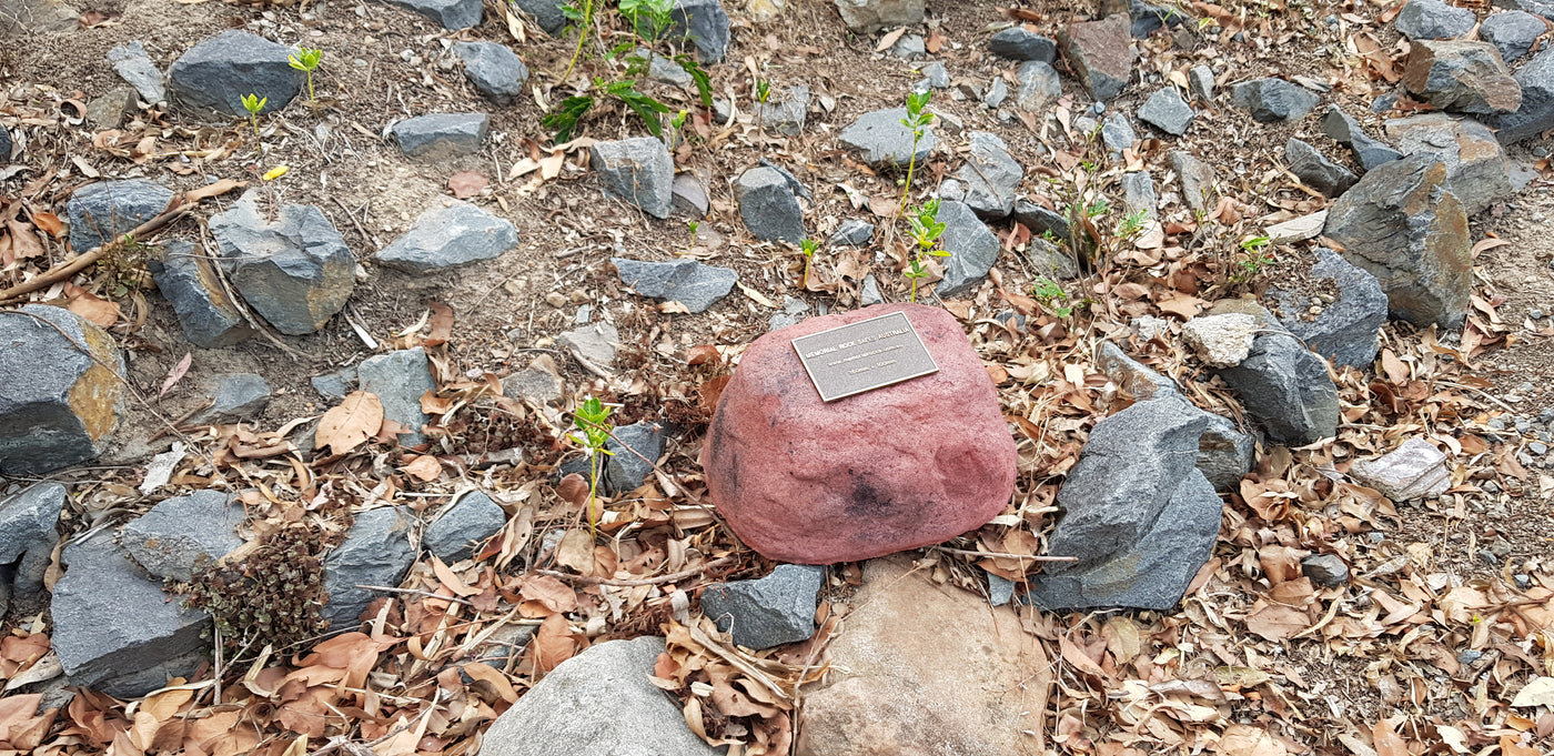 Outdoor urns for ashes Australia Memorial Rocks Australia
