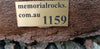 Memorial Rock Urn 1159 Large Single Brown