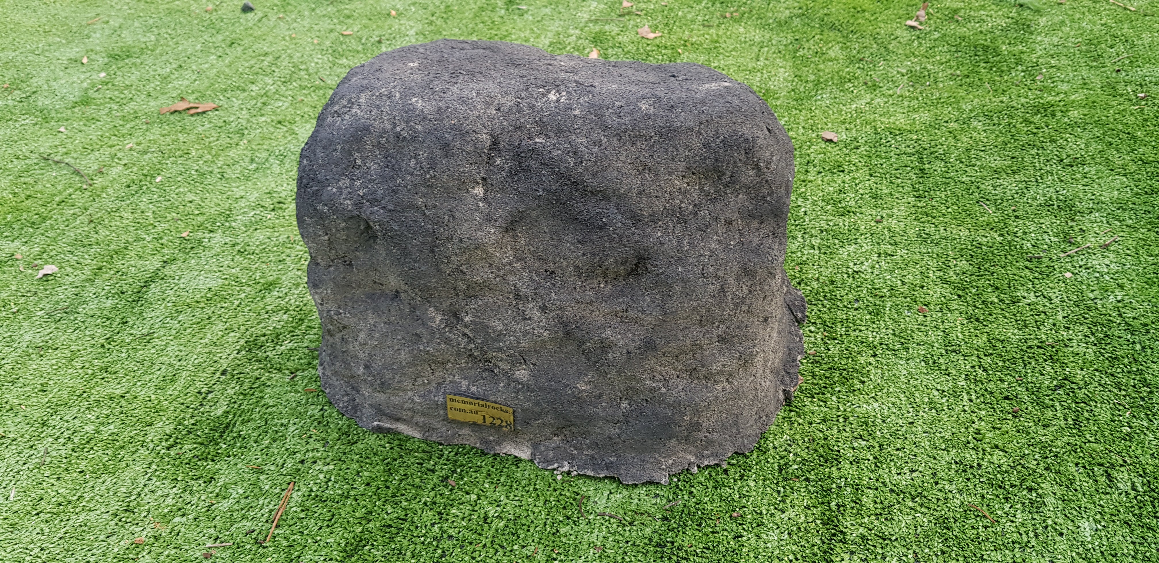 Discounted Memorial Rock Urn 1228 Medium Black