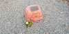 Memorial Rock Urn 1278  Large Single Red