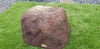 Large Double Memorial Rock Urn 1326  Brown