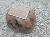 Discounted Memorial Rock Urn 1202 Medium Black