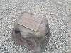 Memorial Rock Urn 1545 Large Single Black