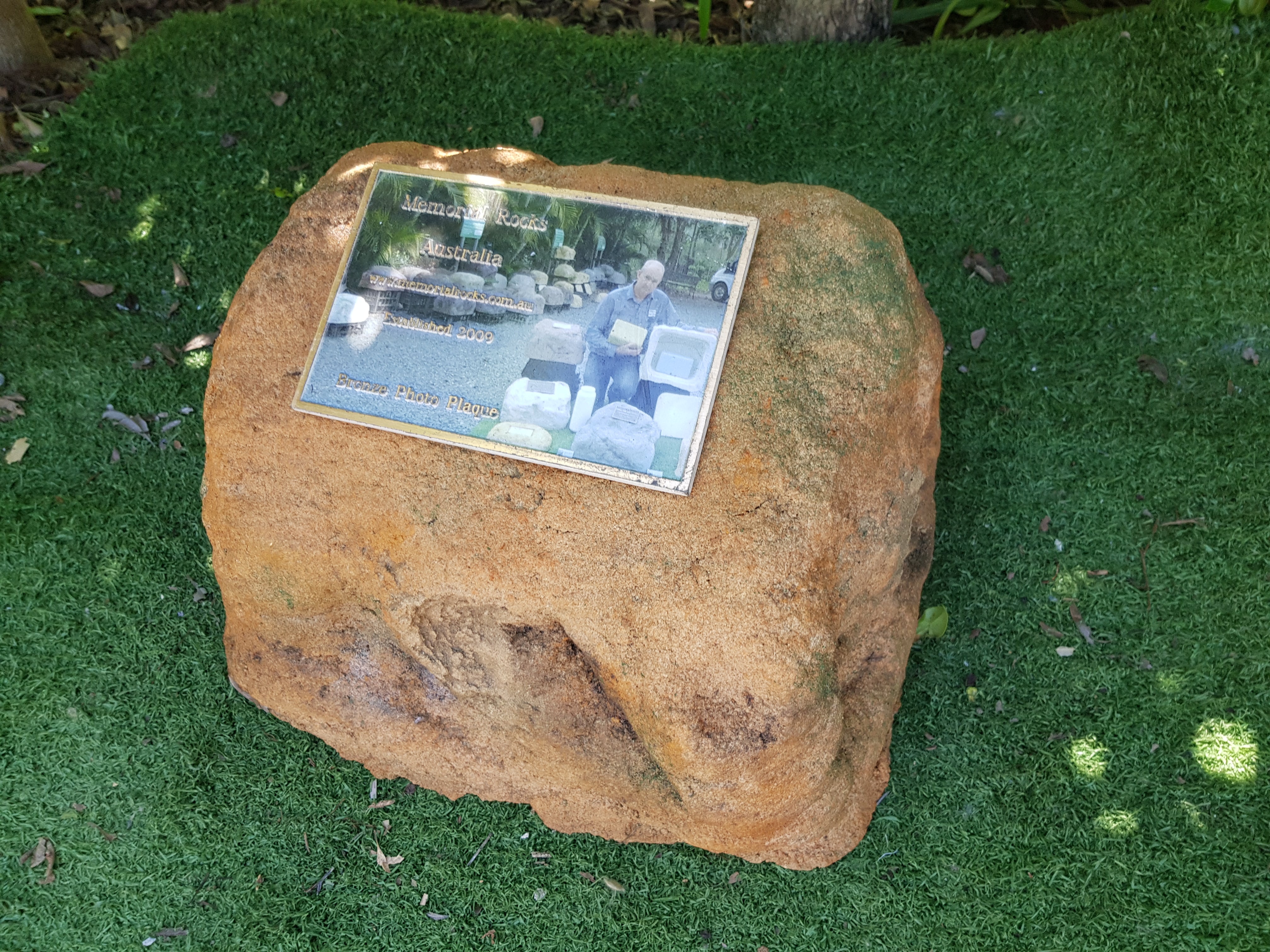 memorial rock urn