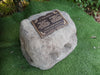 garden memorial artificial rock urn