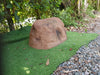 Memorial Rock Urn 1646 ( not suitable for a plaque ) Large Double Brown