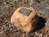 Large Double Memorial Rock Urn 924 Sandstone Double