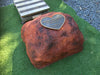 Large Double Memorial Rock Urn 933 Red