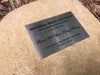 Paver - Memorial Paver Stone 733 (Not an Urn) (plaque sold separately)