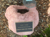 Novelty Memorial Rock Urn 778 with optional glass window