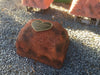 Large Double Memorial Rock Urn 806 Red